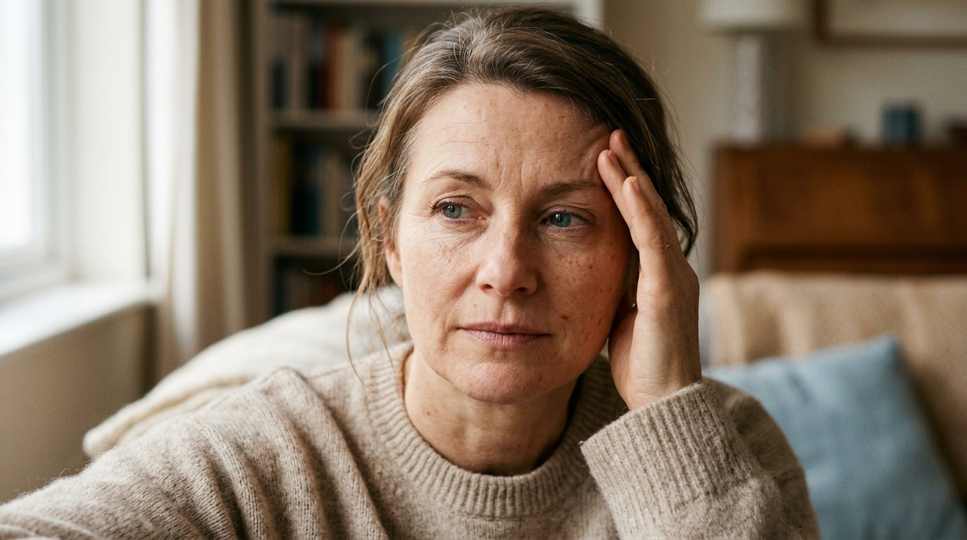 woman showing emotional complexity and inner strength