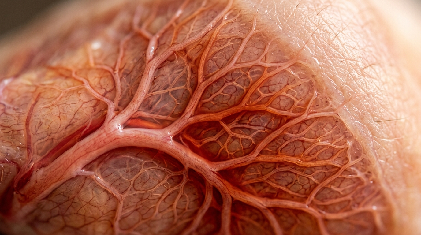 detailed vein structure macro photography medical