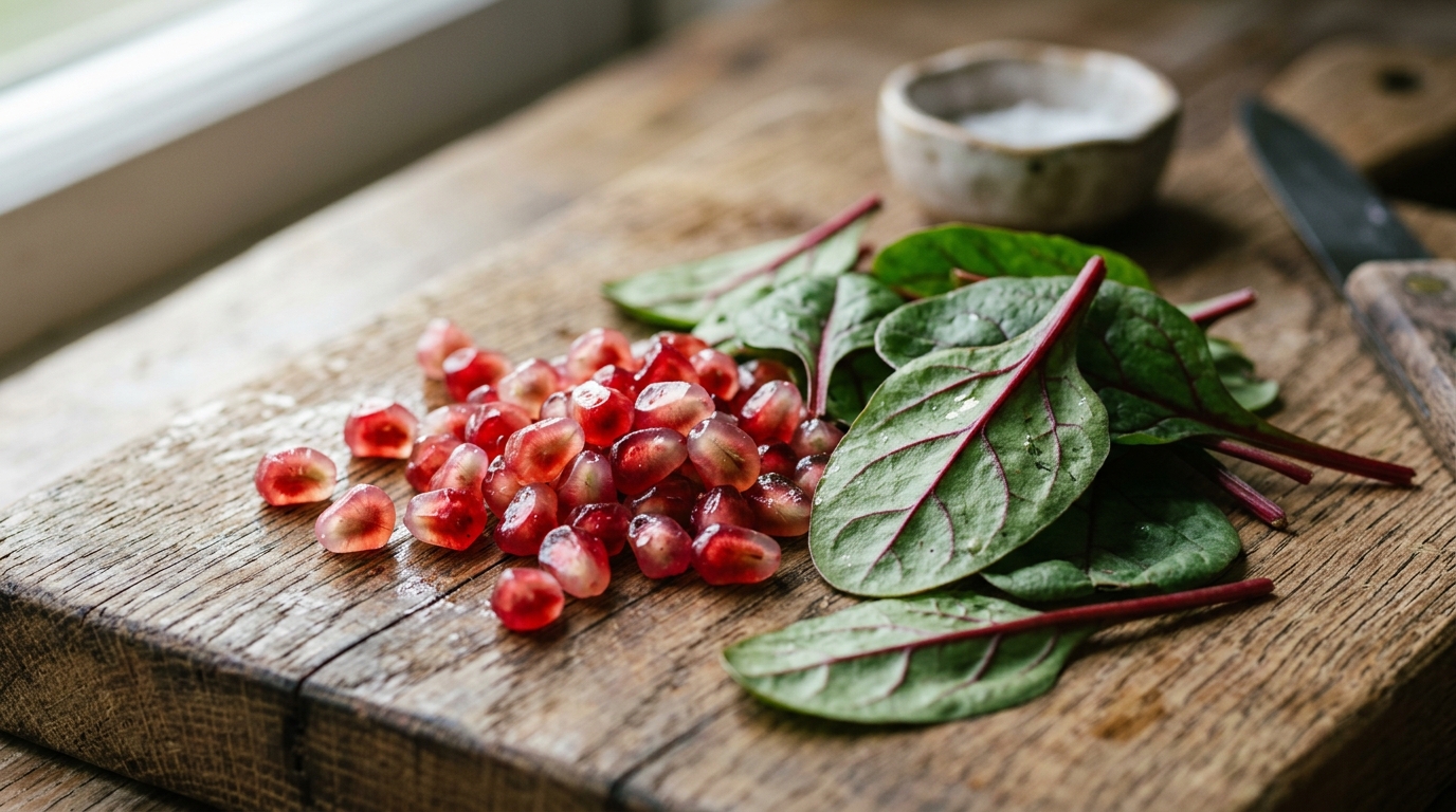 pomegranate red spinach natural circulation support ingredients