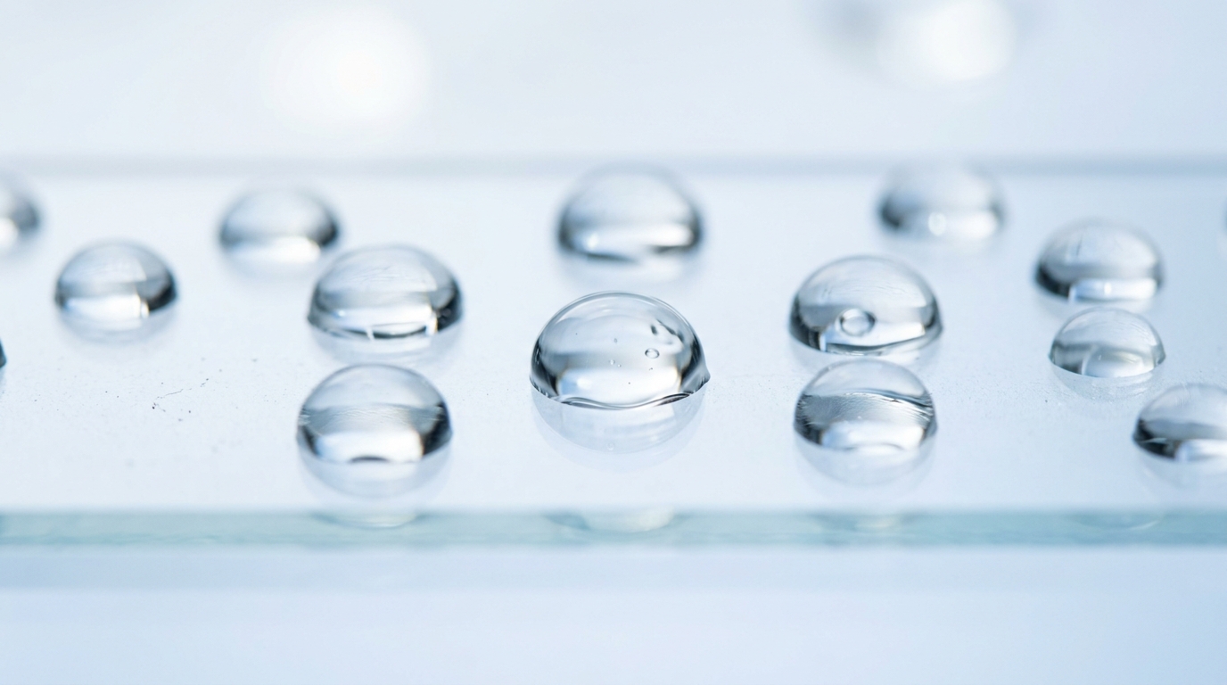 synovial fluid droplets macro scientific photography
