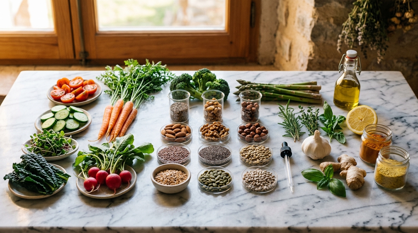natural ingredients supporting cellular function