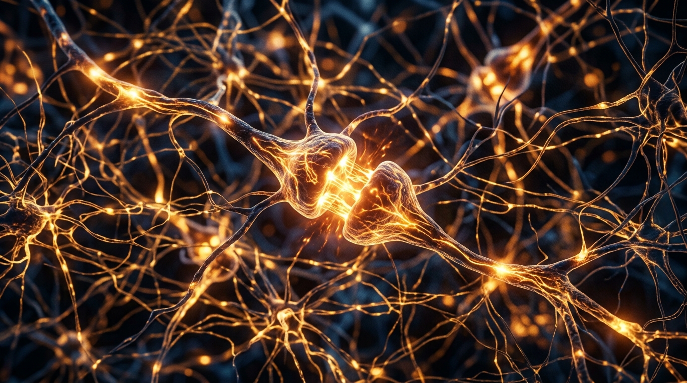 neural energy pathways firing electrical signals