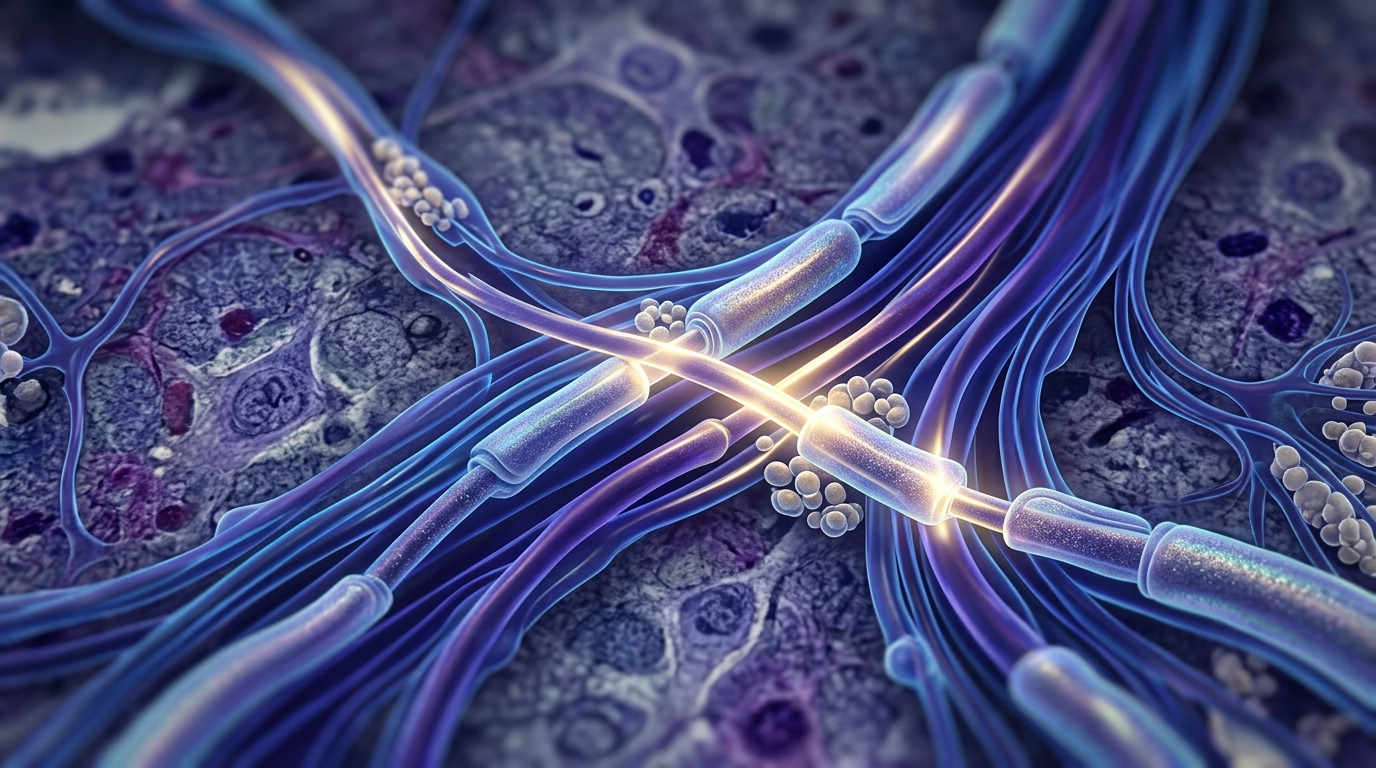 brain cells neural pathways scientific illustration detail