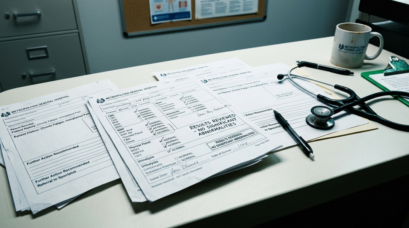 medical forms lab results normal test papers