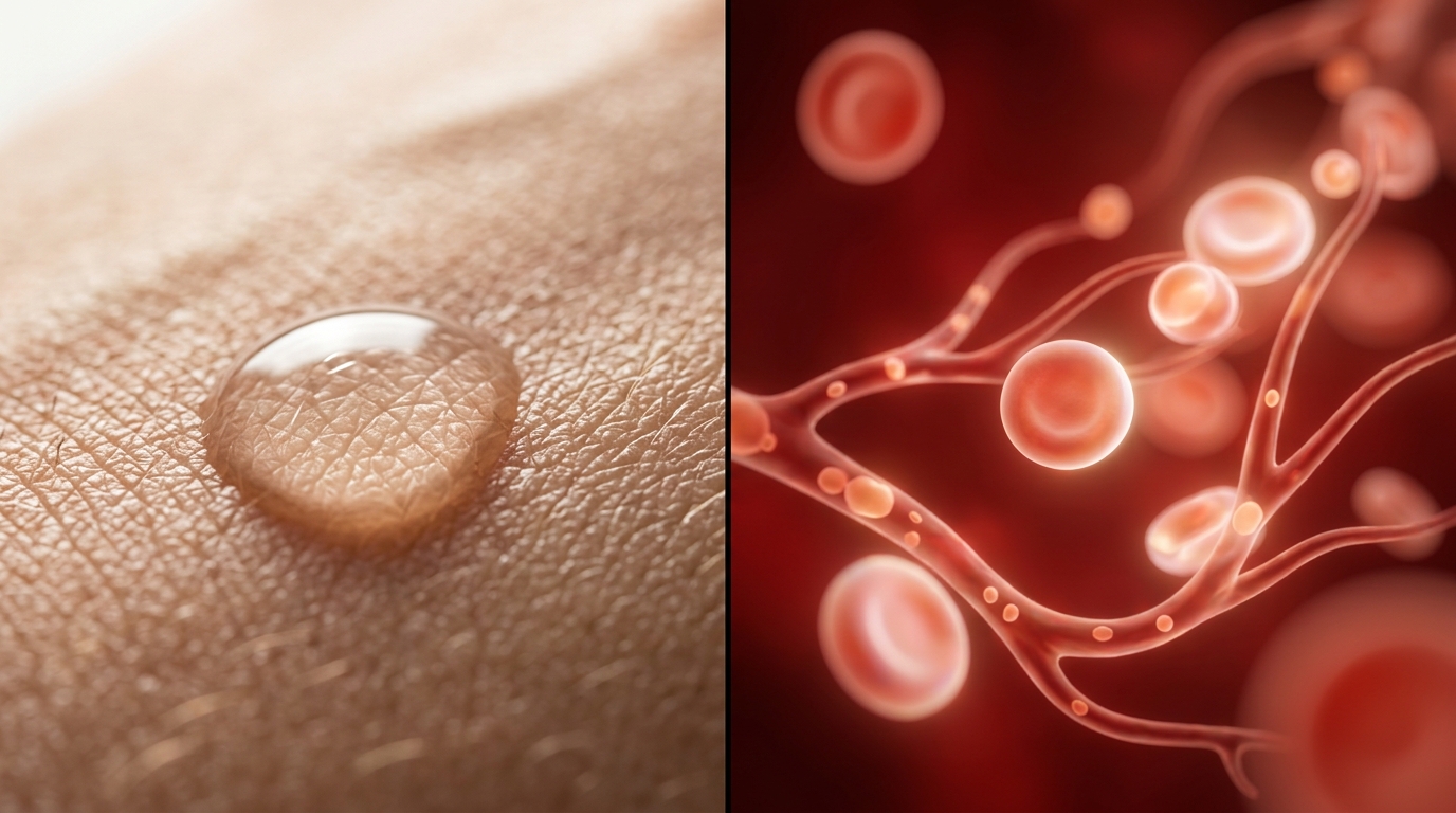 antioxidants topical versus internal cellular delivery comparison