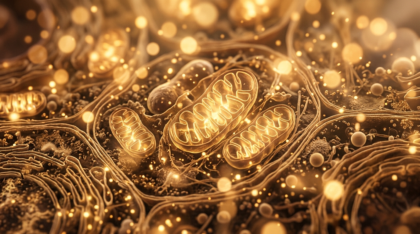 cellular energy production macro photography