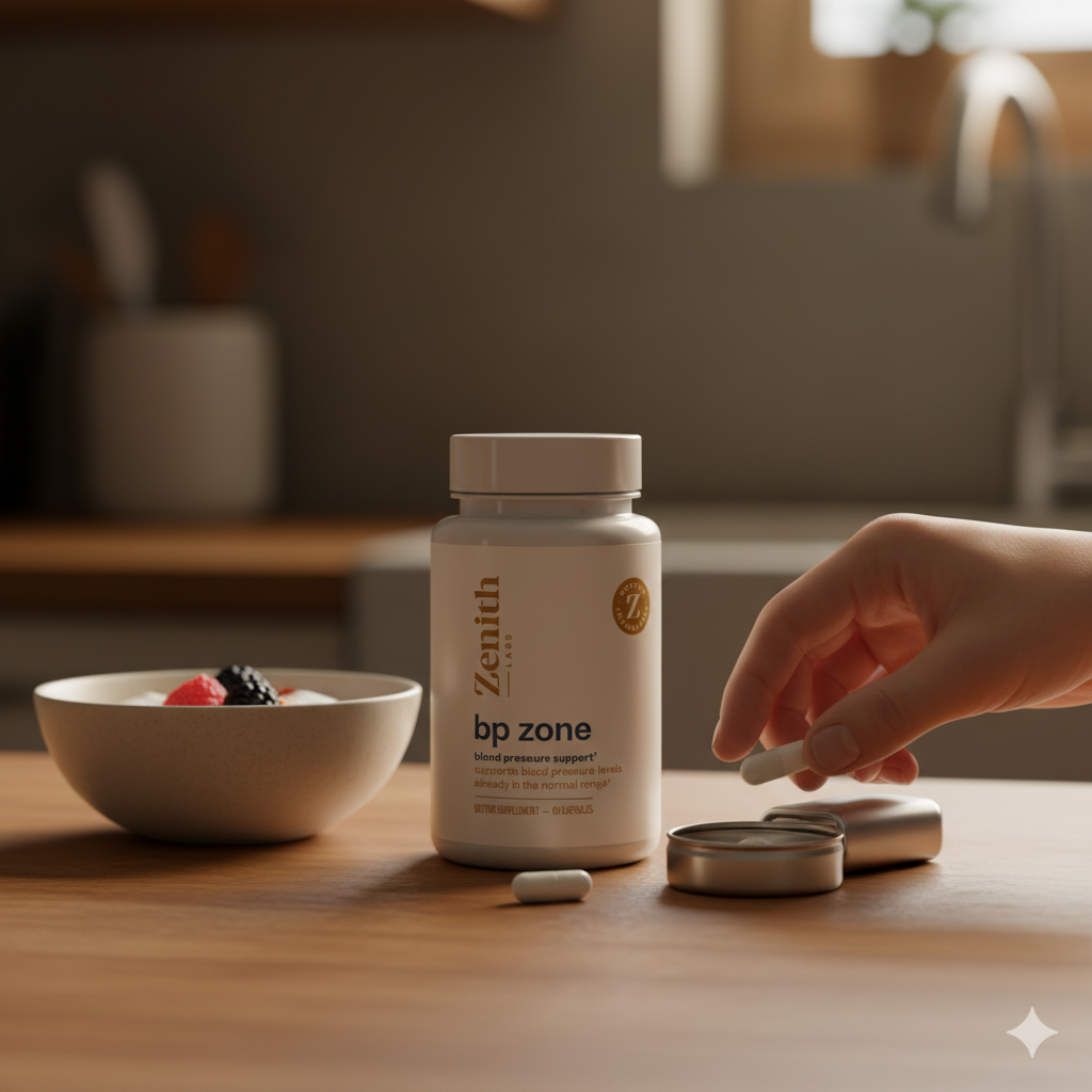 BP Zone with capsule set for breakfast