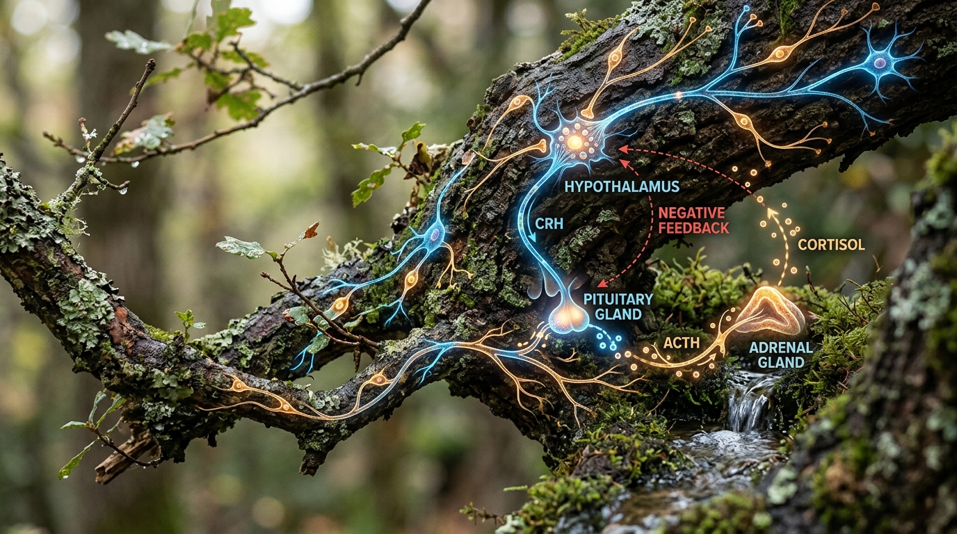 neural pathways and natural organic forms