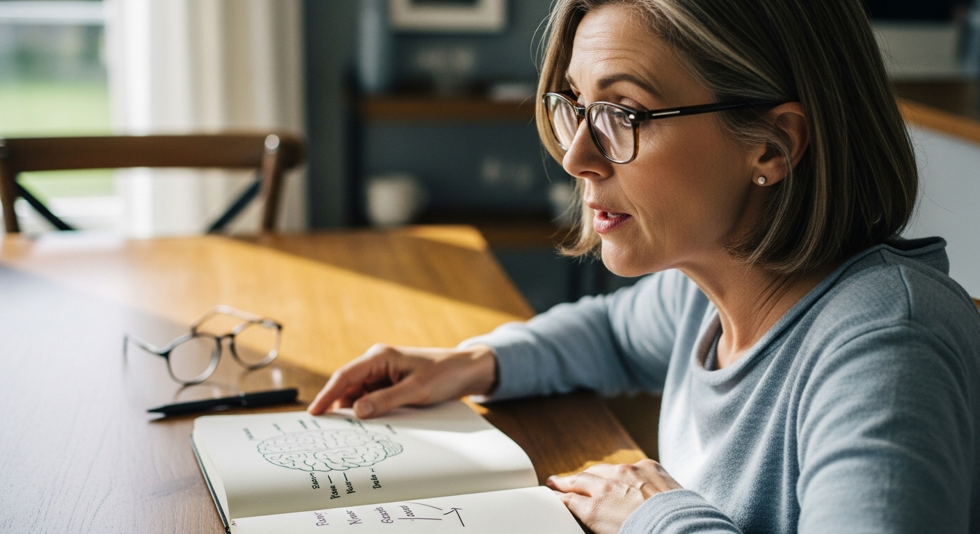 understanding menopause brain fog solutions in a simple home setting