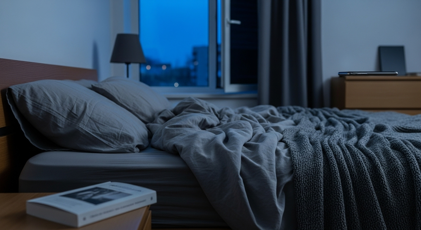 Calming bedroom setup supports brain health with consistent sleep.