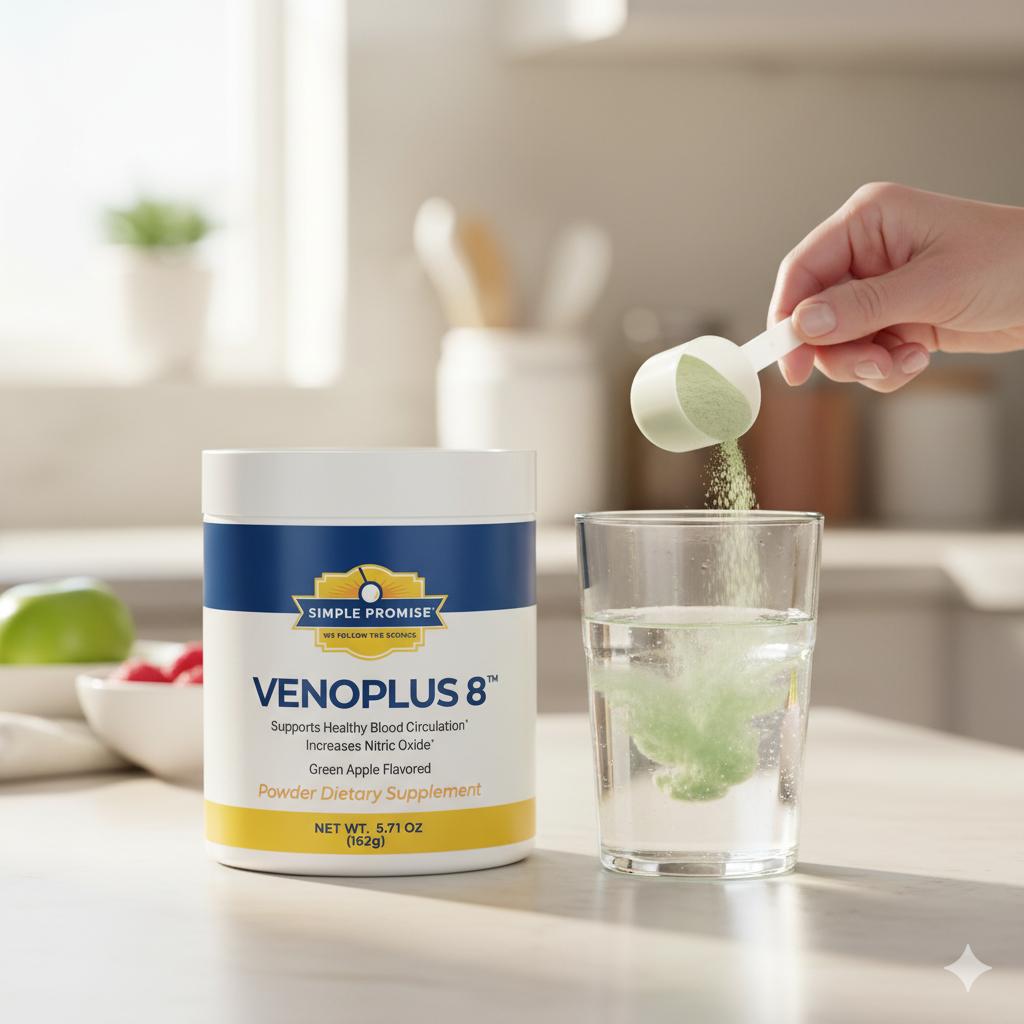 Product mixed in water to help lower resting heart rate