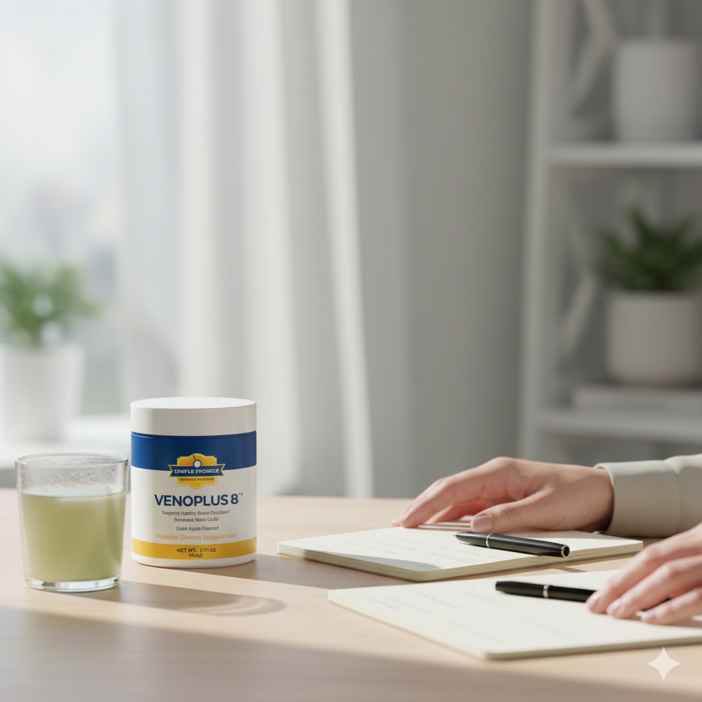 Daily helper to lower resting heart rate, desk scene