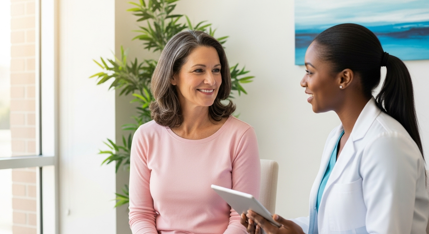 supportive clinician visit for menopause brain fog solutions