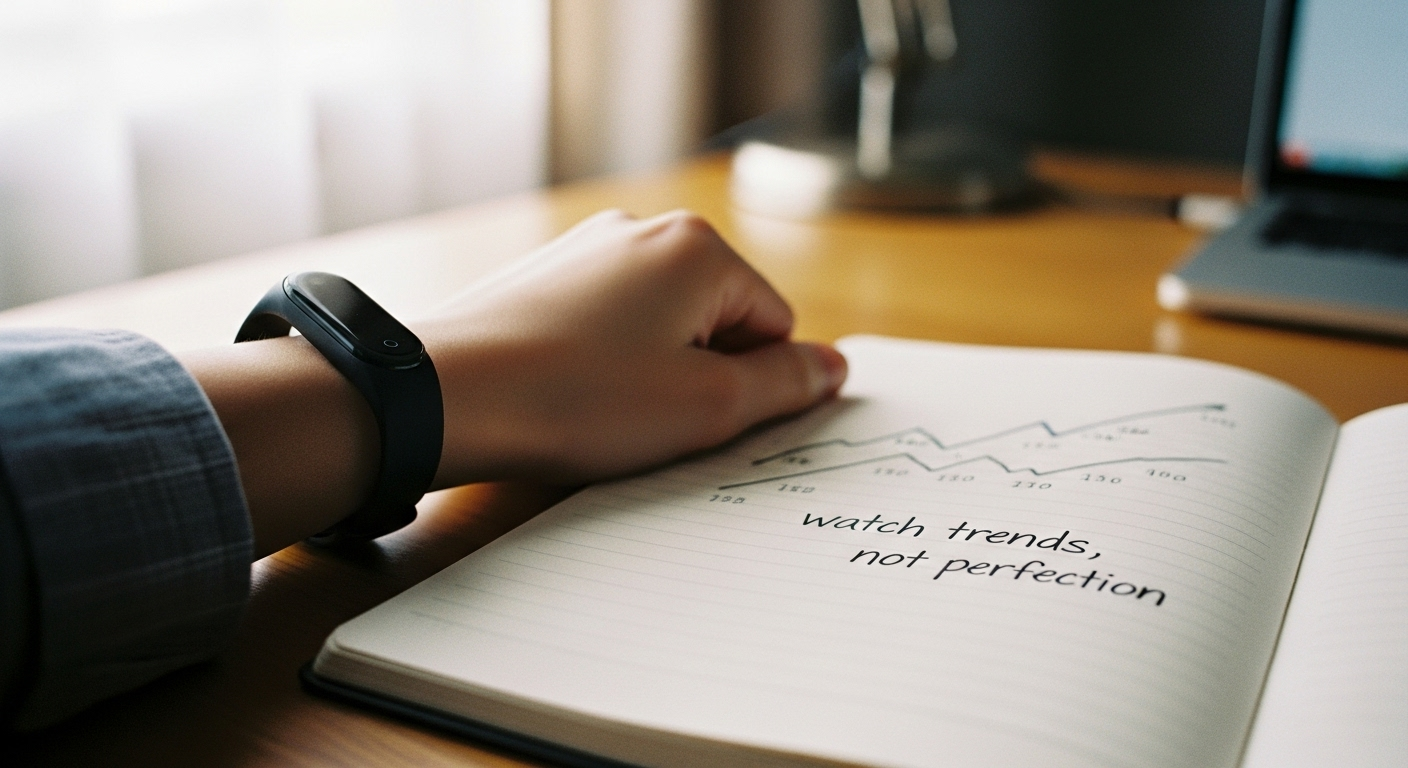 Simple tracker and notes to watch trends