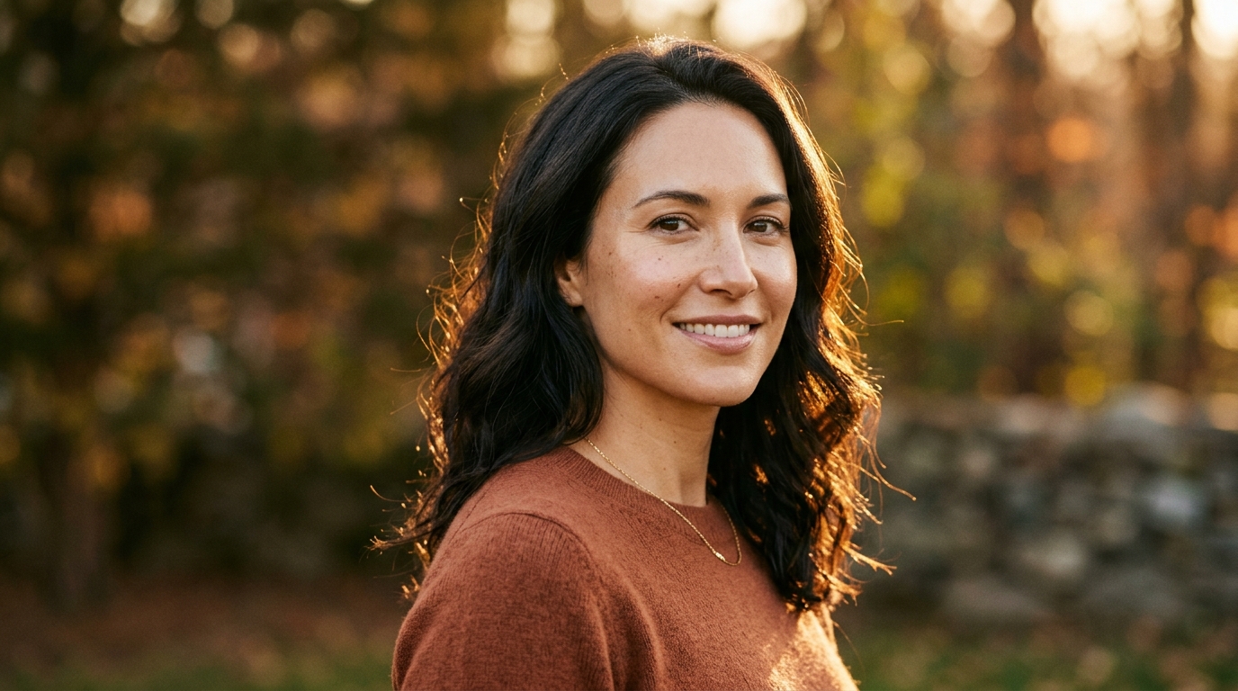 woman with sustained afternoon energy and vitality