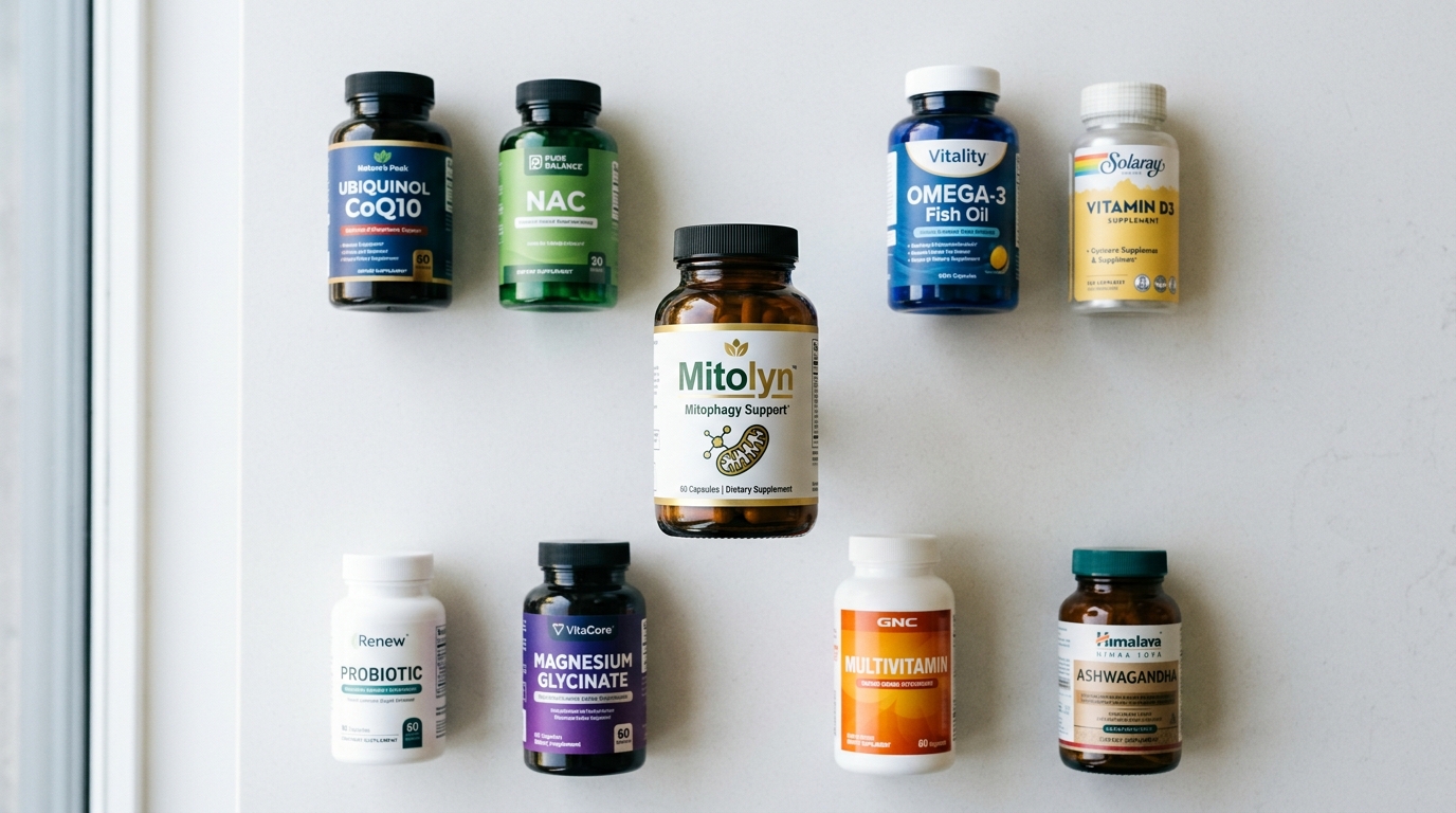 supplement comparison with Mitolyn featured centrally