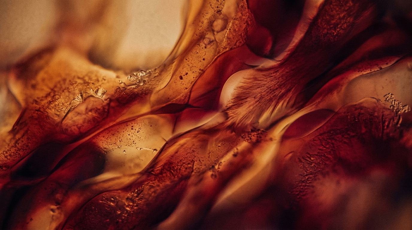 Abstract representation of cellular stress response