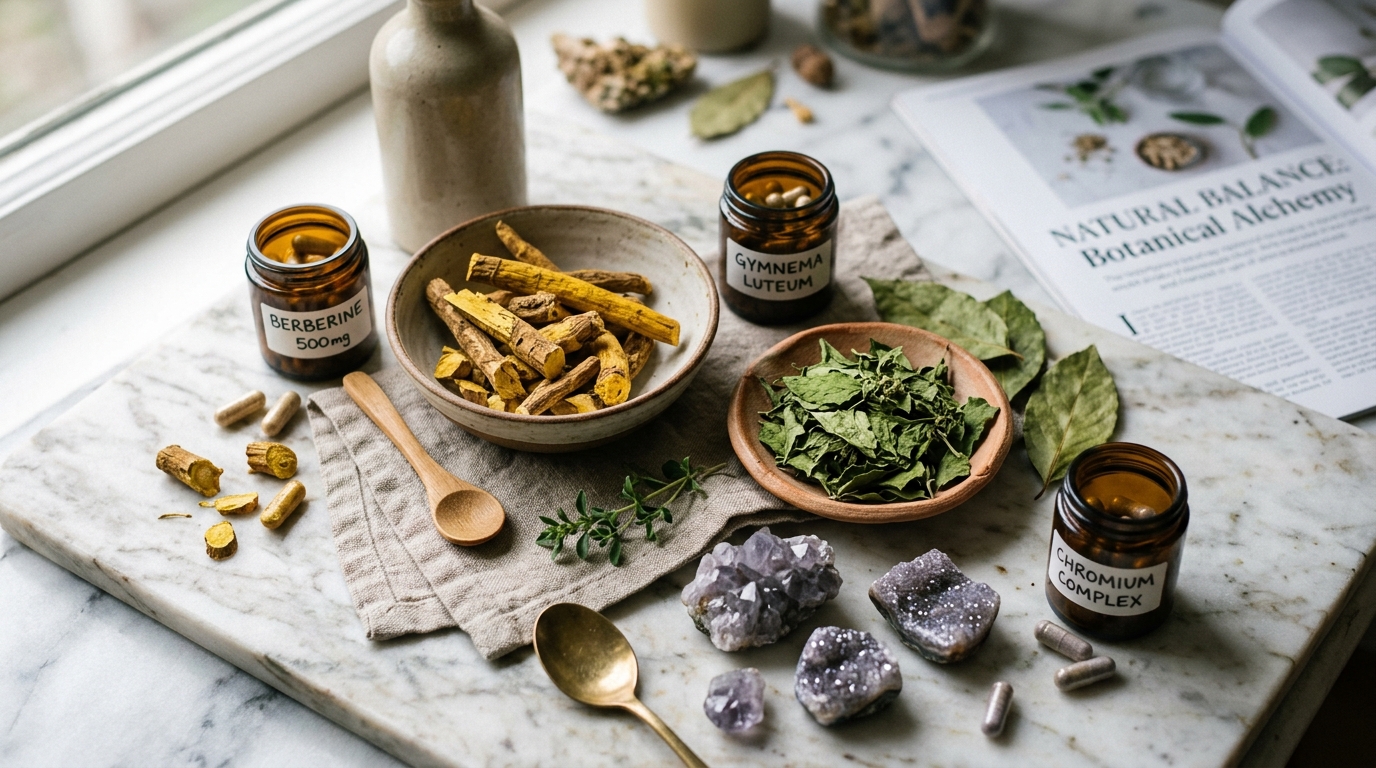 natural botanicals berberine gymnema chromium supplements