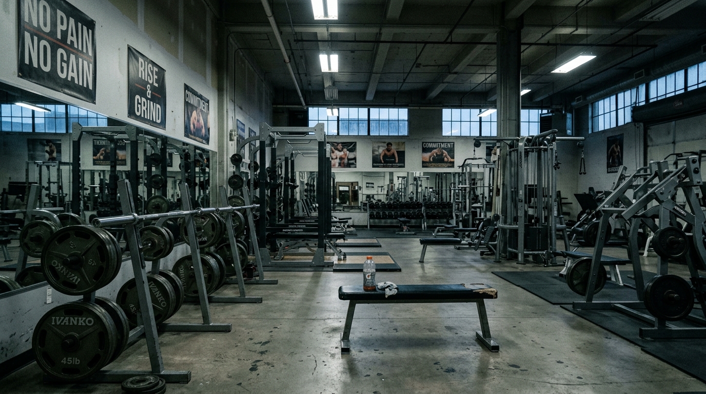 empty gym equipment highlighting ineffective traditional approaches