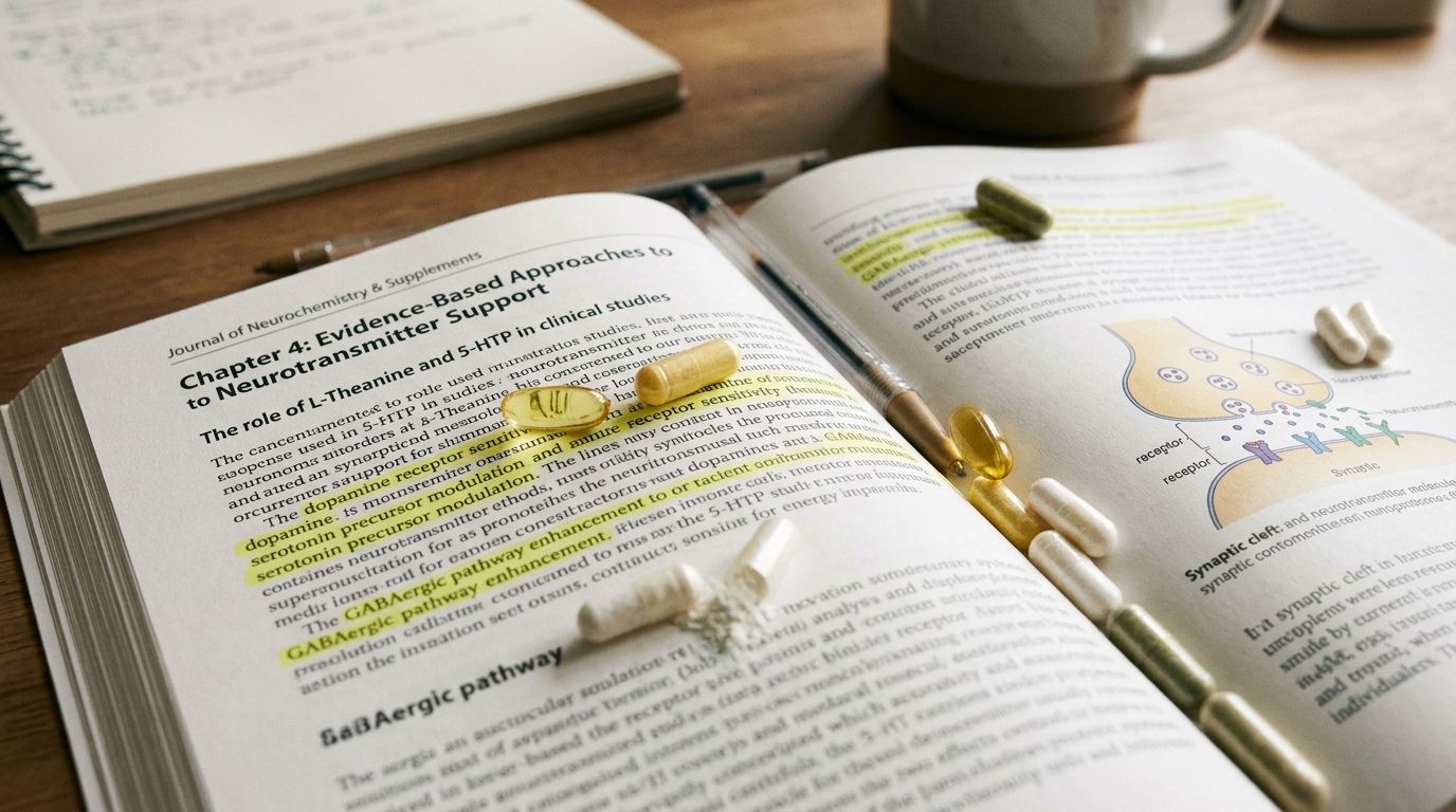 Scientific research papers with brain supplements
