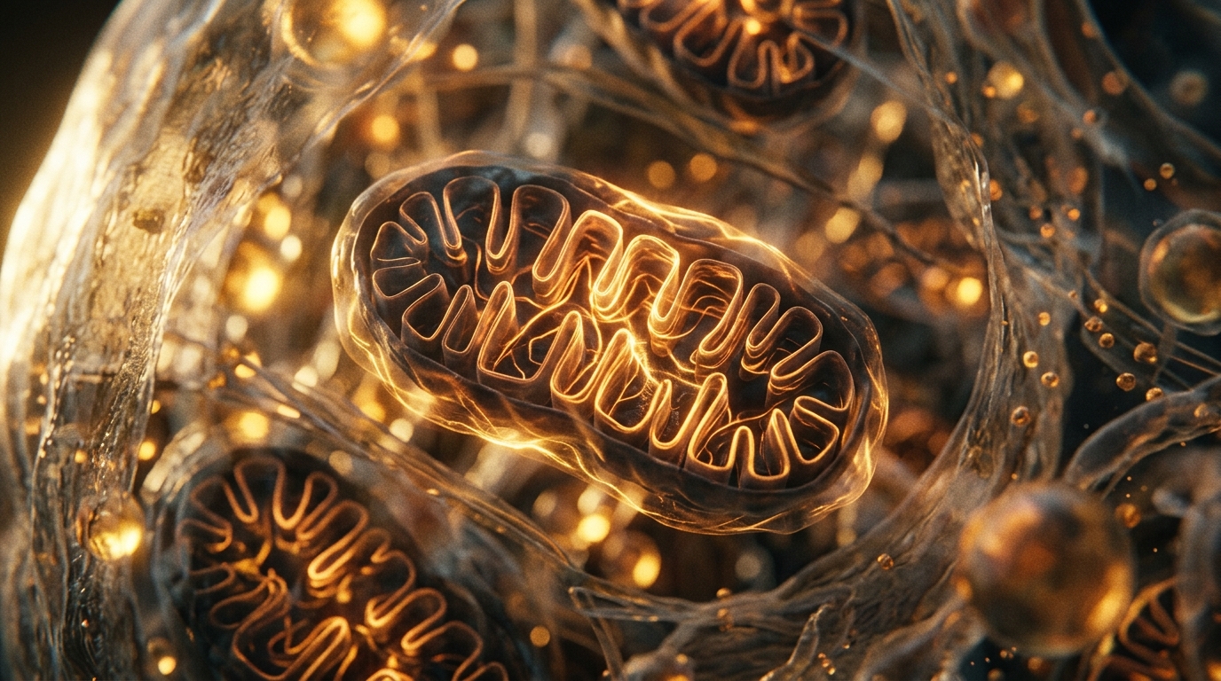 cellular energy production mitochondrial function visualization