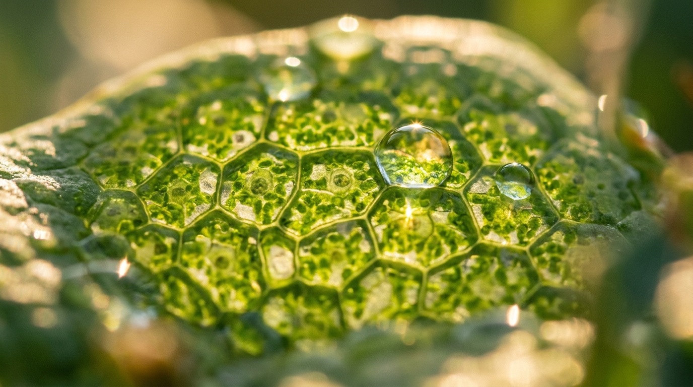 plant cells macro photography energy life force