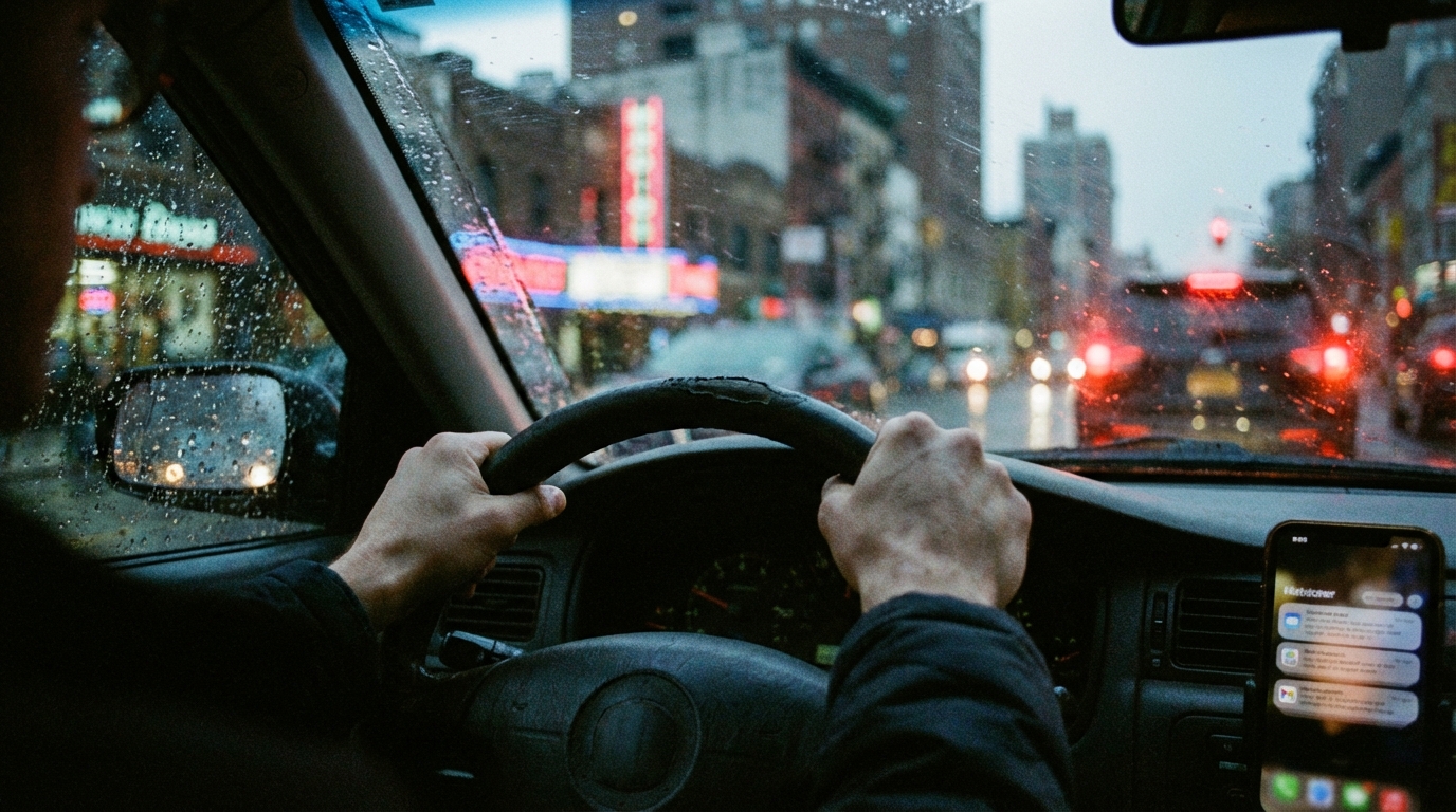 Morning walk in sunlight that signals a new start