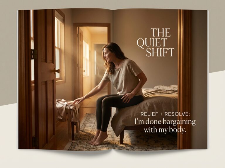 Joint Genesis bottle beside warm morning coffee