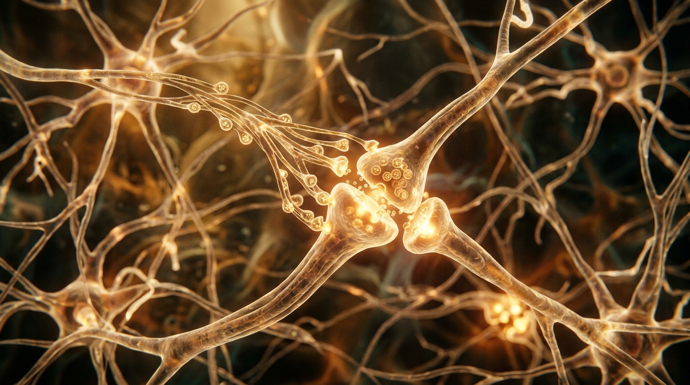 neural pathways and synaptic connections macro view