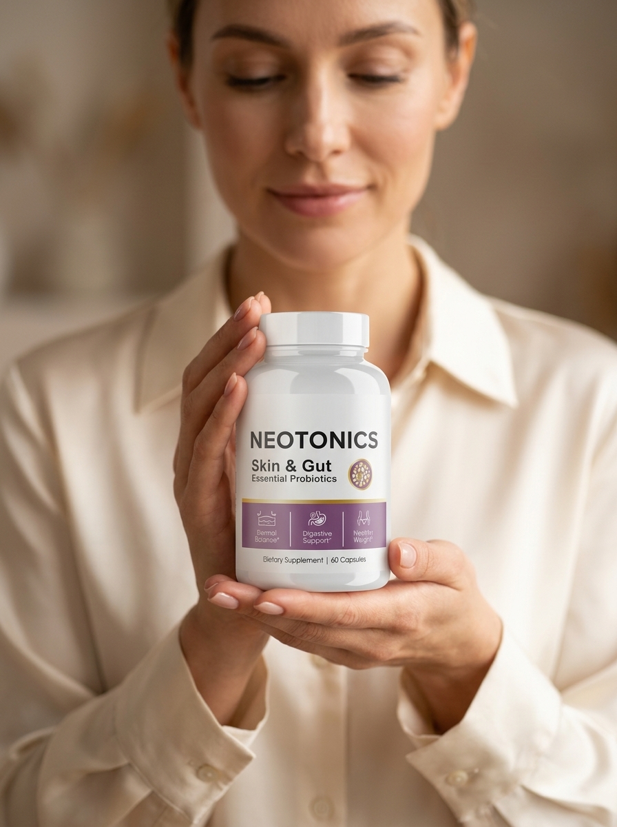 Neotonics skin gut anti aging supplement bottle