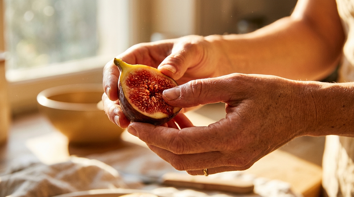 hands holding fruit representing cellular nutrition