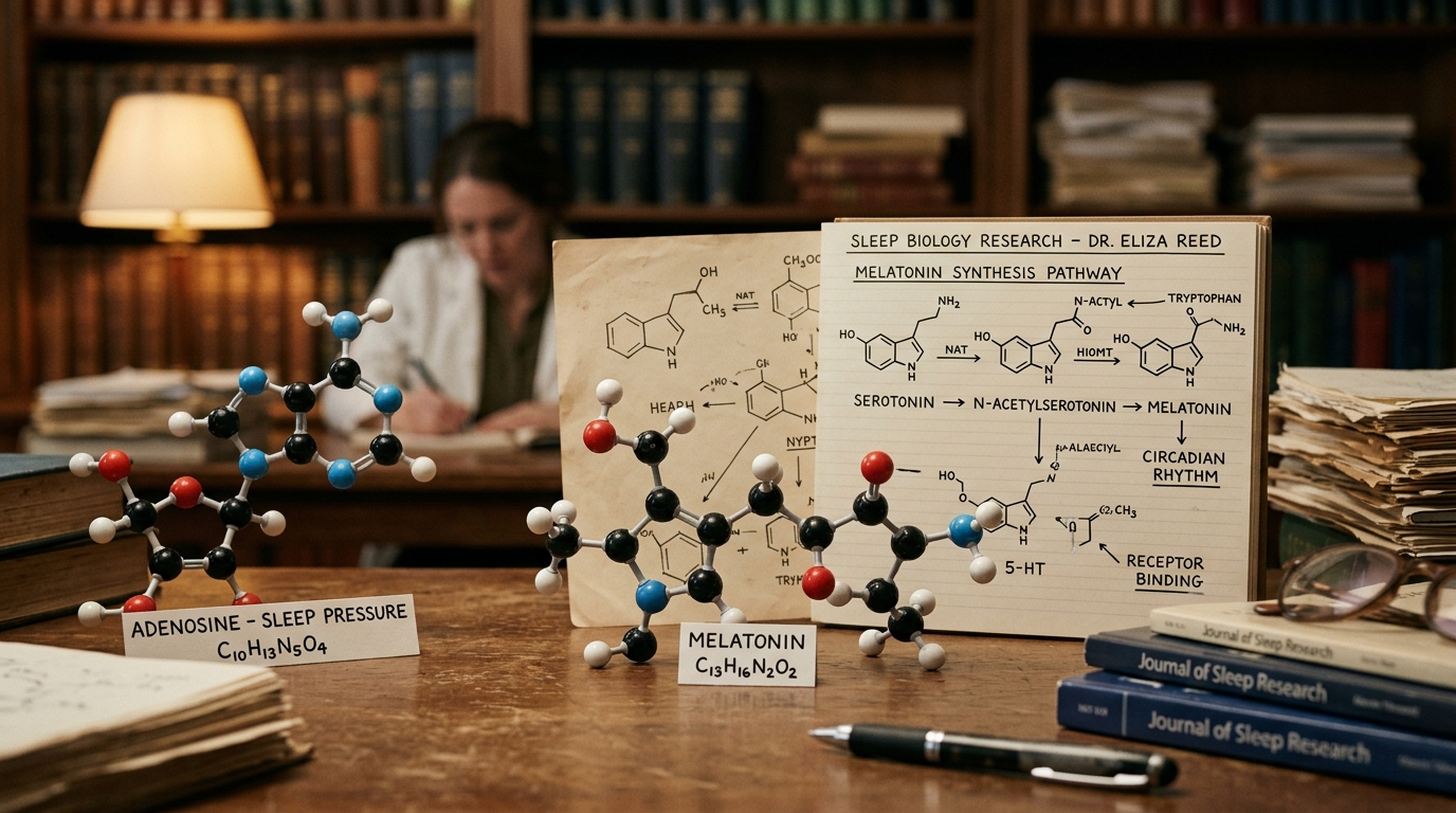 scientific research materials about sleep biology