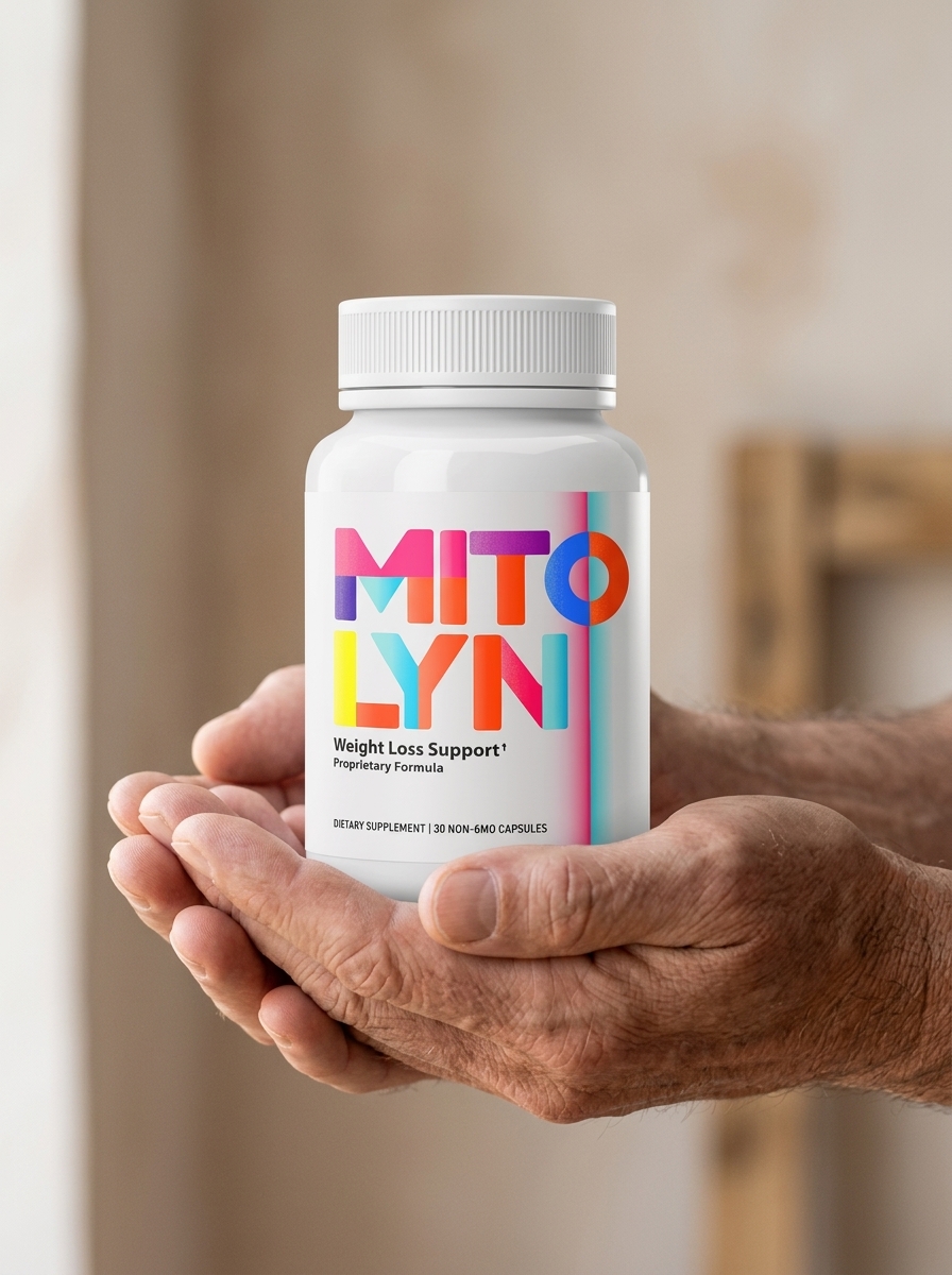 Mitolyn mitochondrial support supplement bottle