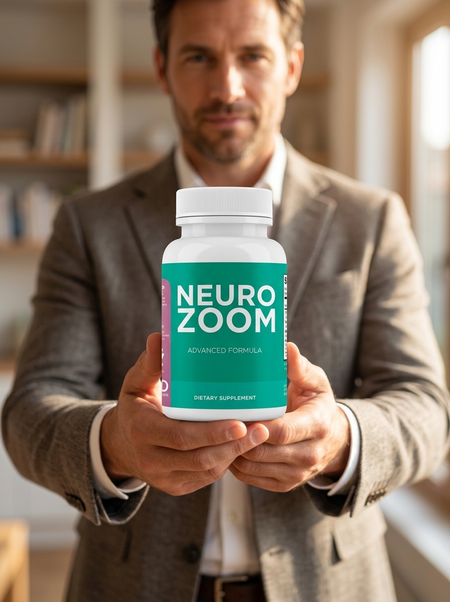 NeuroZoom cognitive enhancement supplement bottle