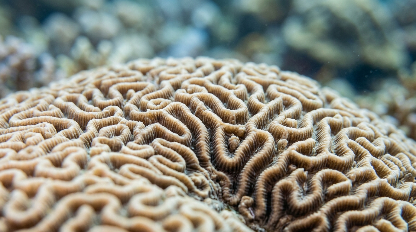 intricate neural network patterns close up