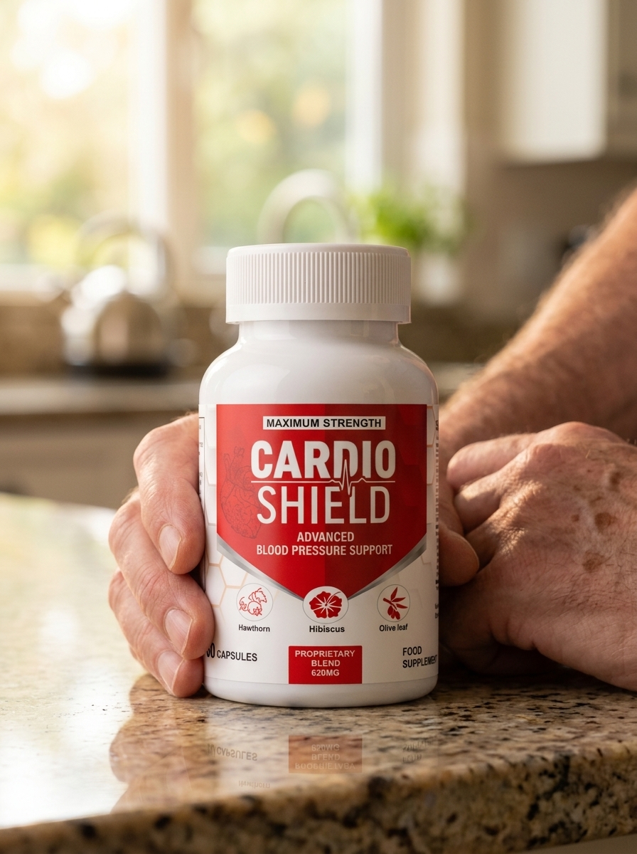 Cardio Shield cardiovascular supplement bottle