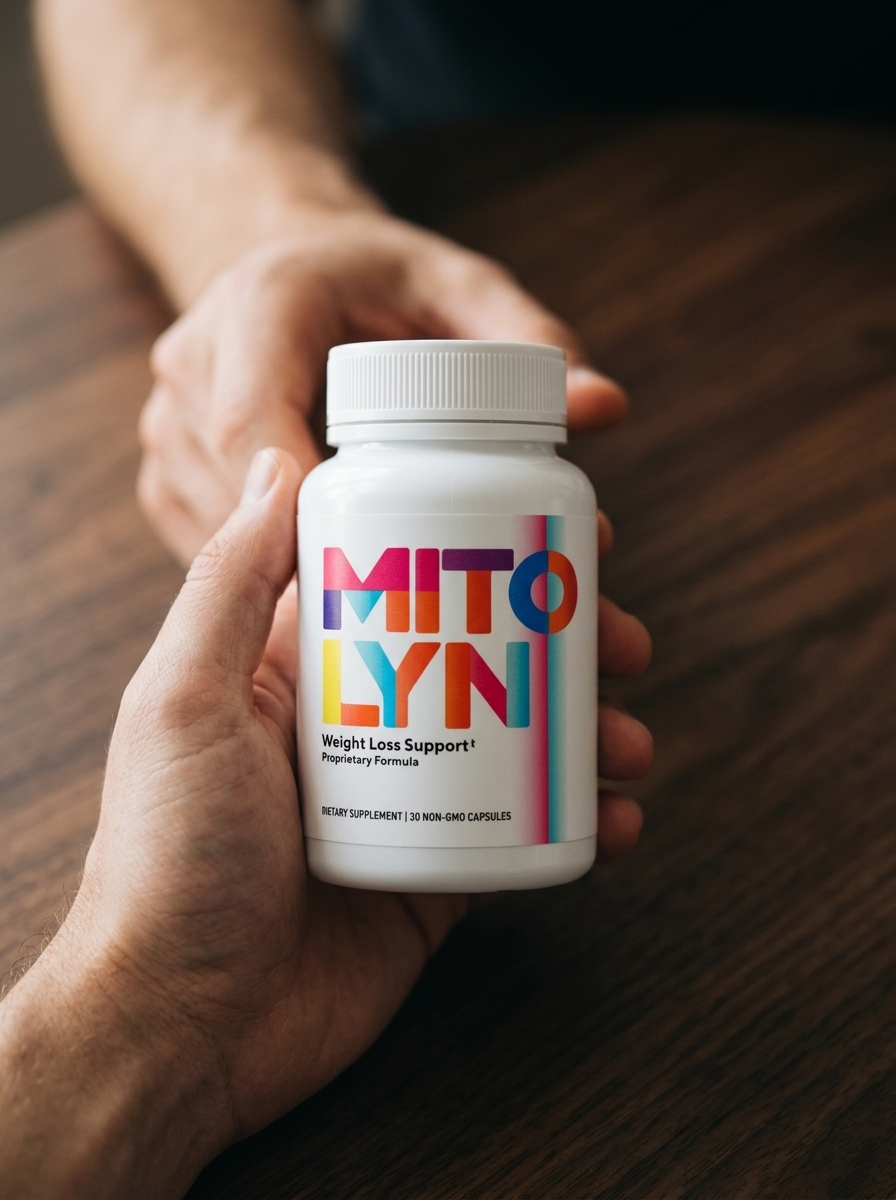 Mitolyn mitochondrial support supplement bottle
