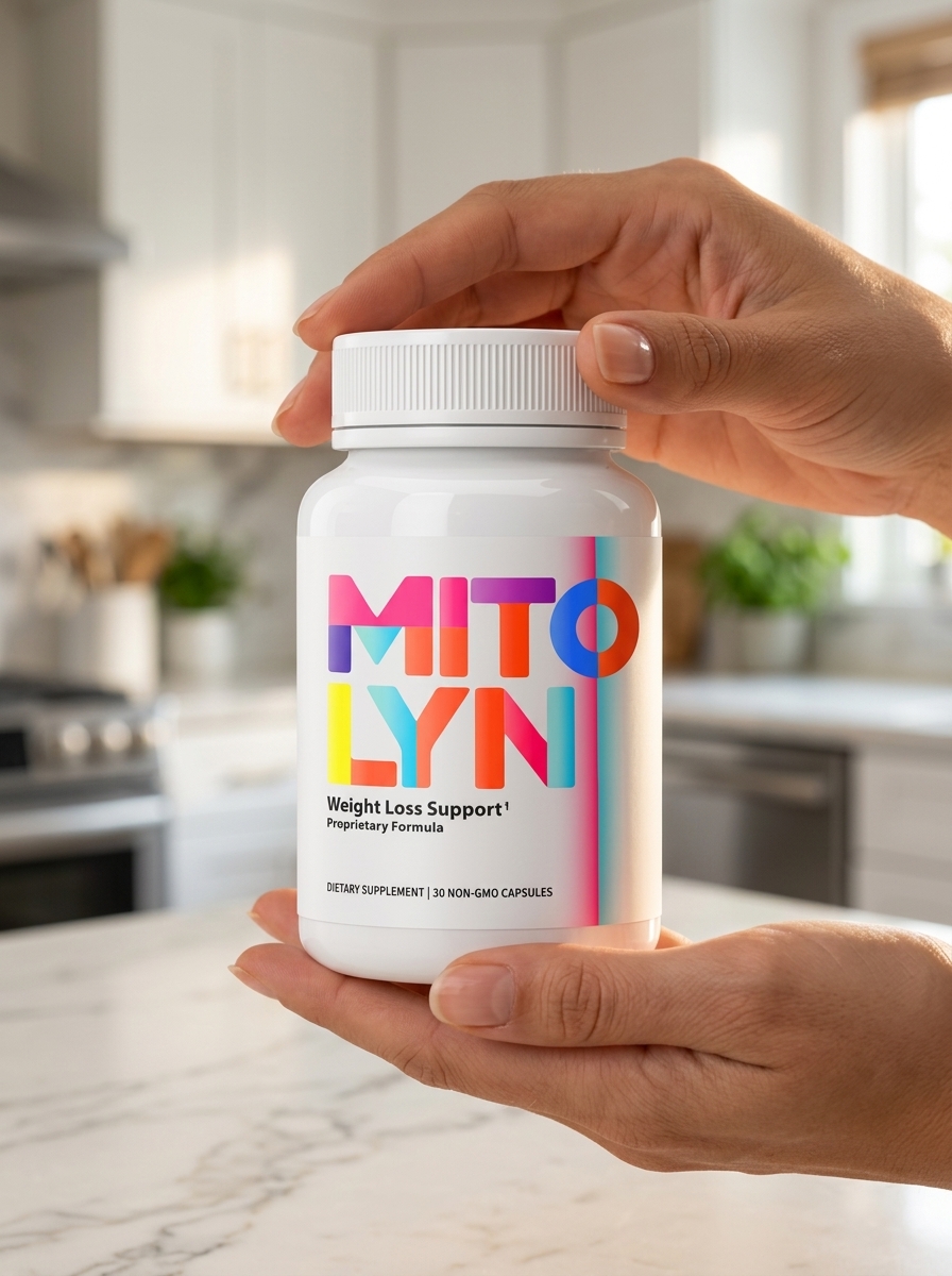 Mitolyn supplement bottle for mitochondrial energy support