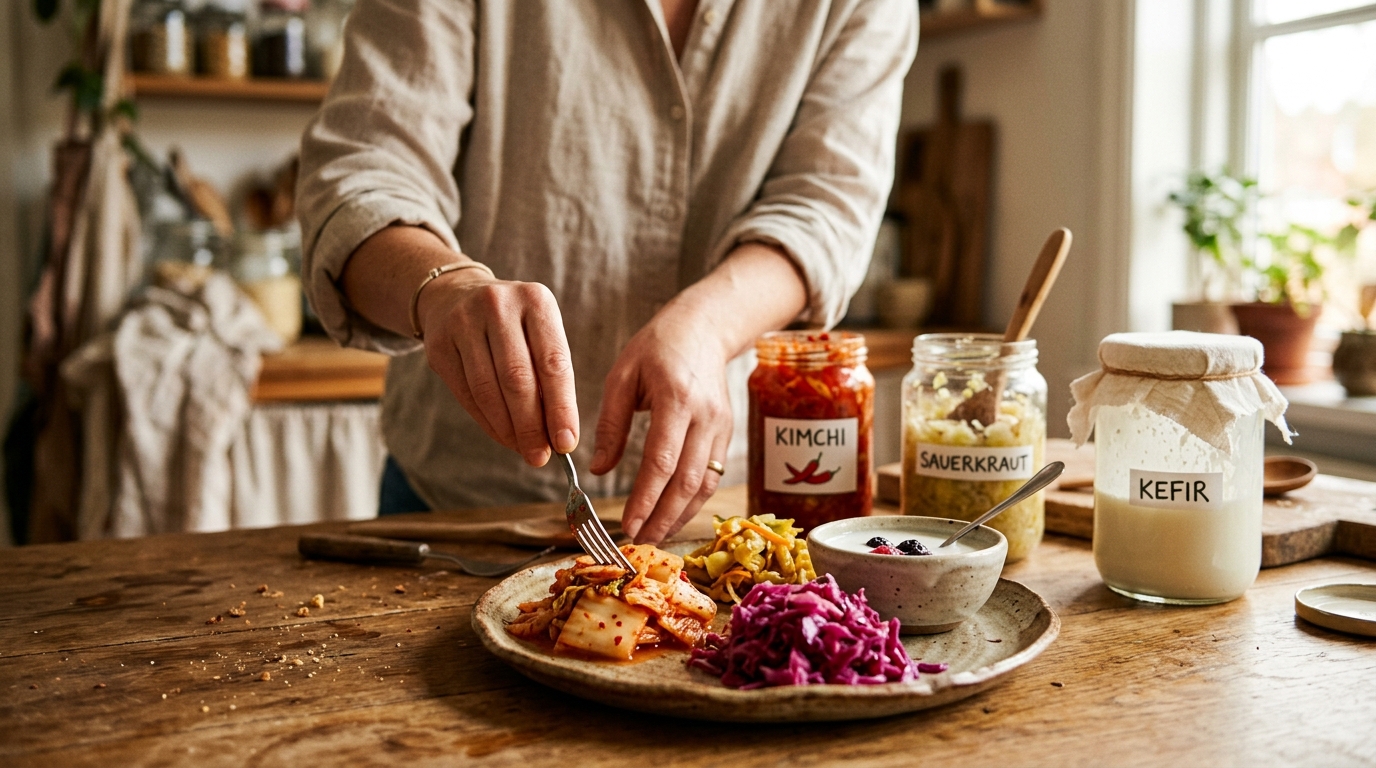 fermented foods for gut-brain health connection
