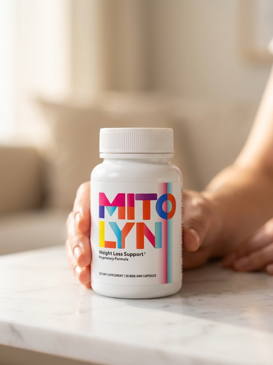 Mitolyn supplement bottle for cellular energy and skin support
