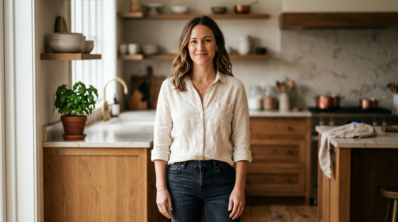 woman embodying natural stress resilience