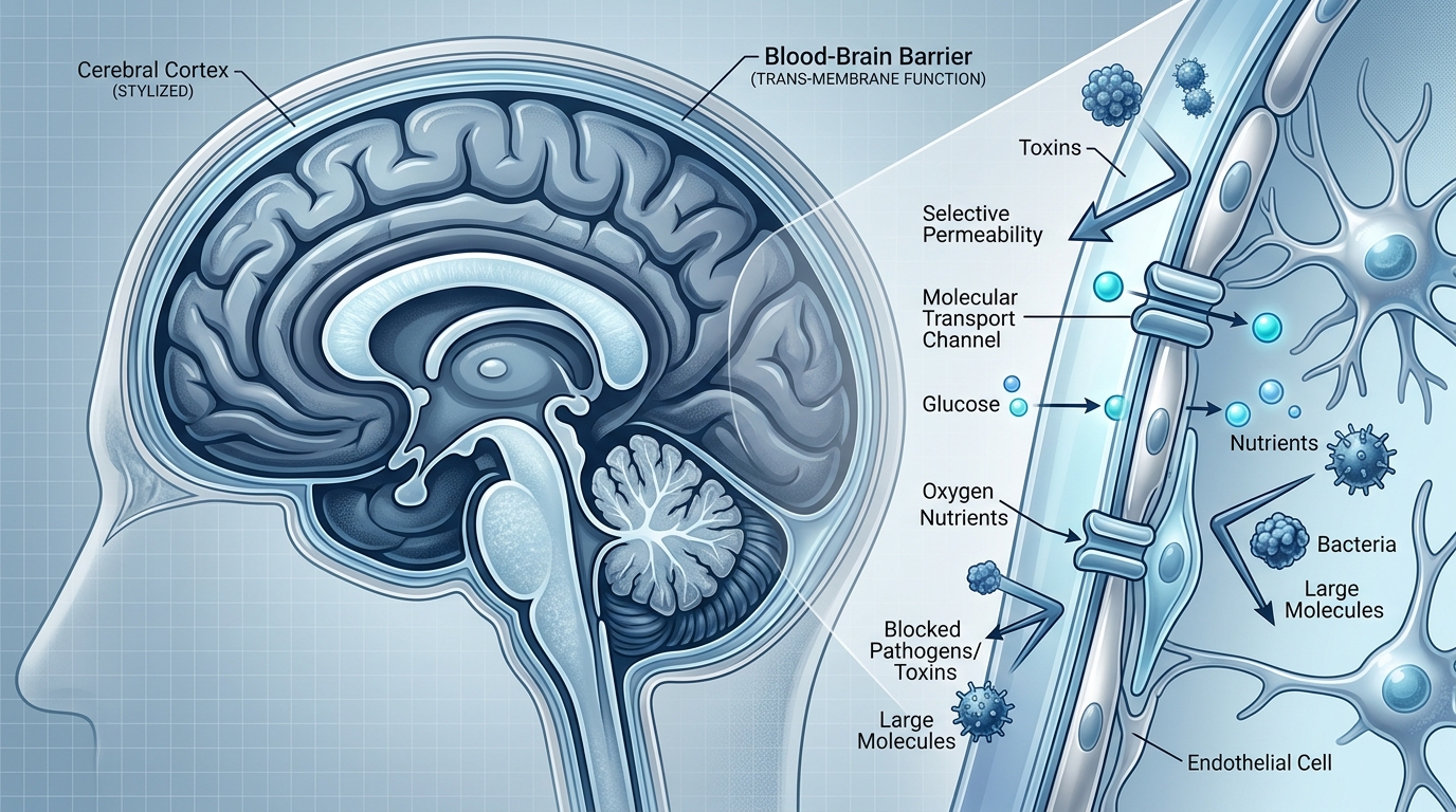 brain blood barrier selective filtering system