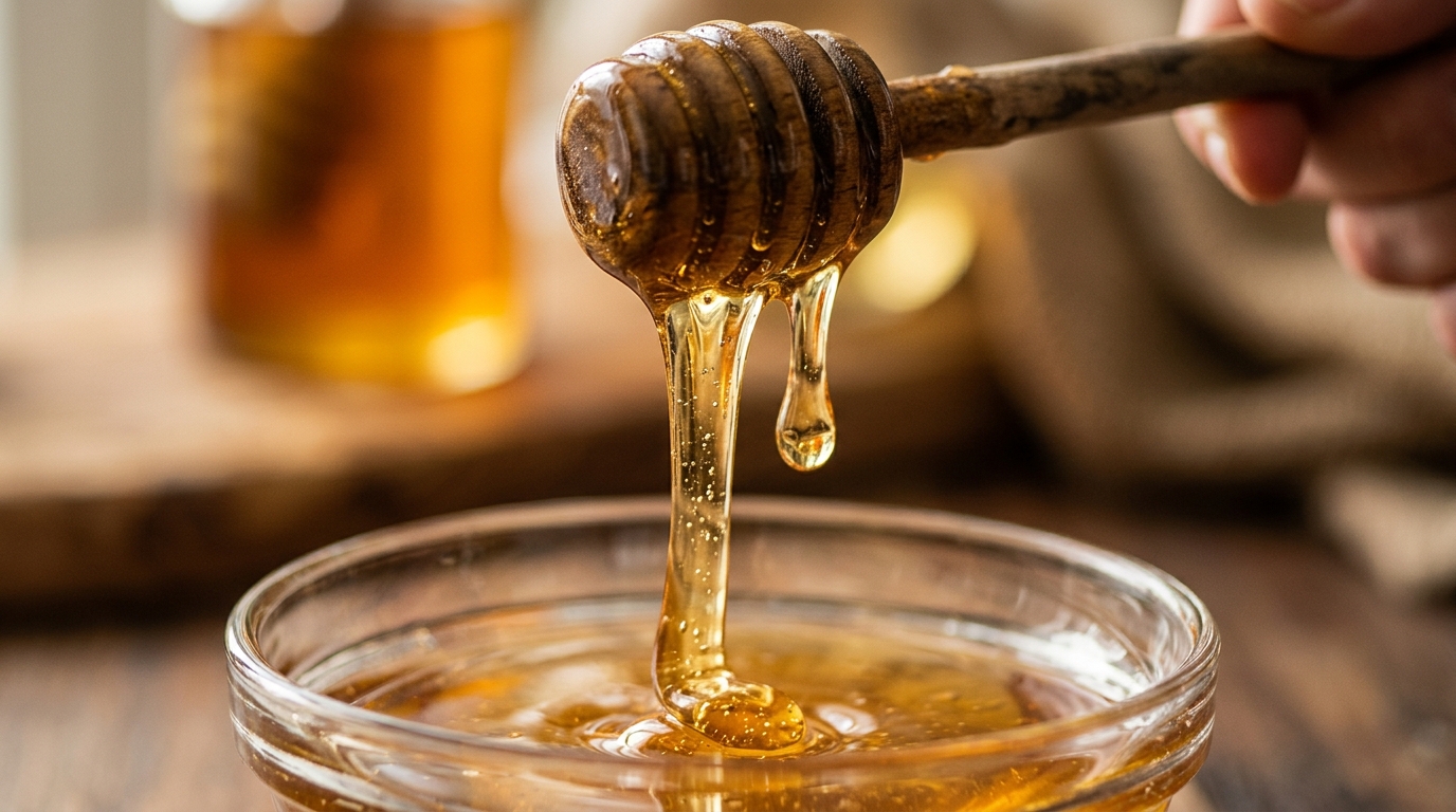 honey flowing representing blood sugar rhythm