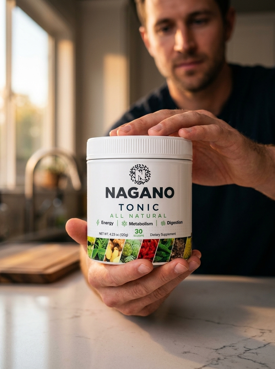 Nagano Tonic metabolism boosting supplement bottle