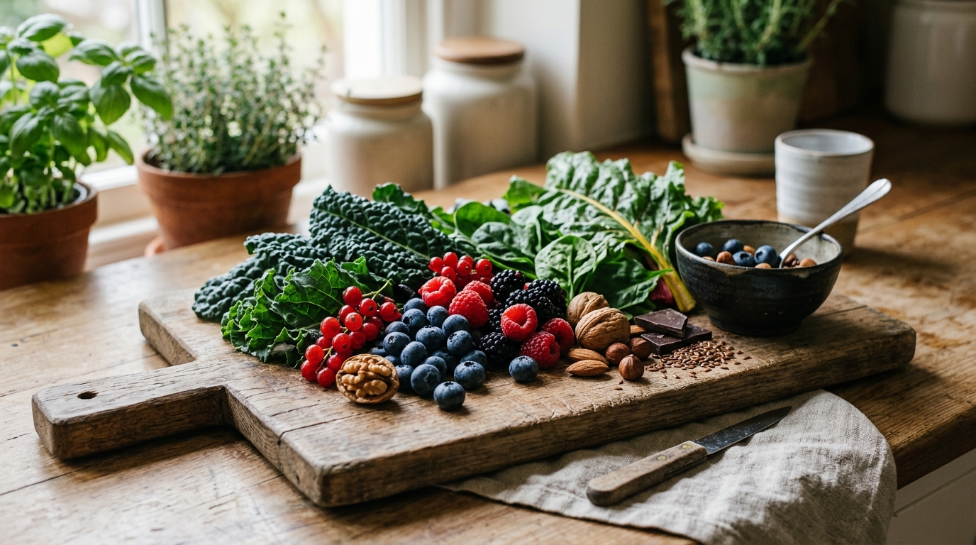 antioxidant rich foods for cellular nutrition