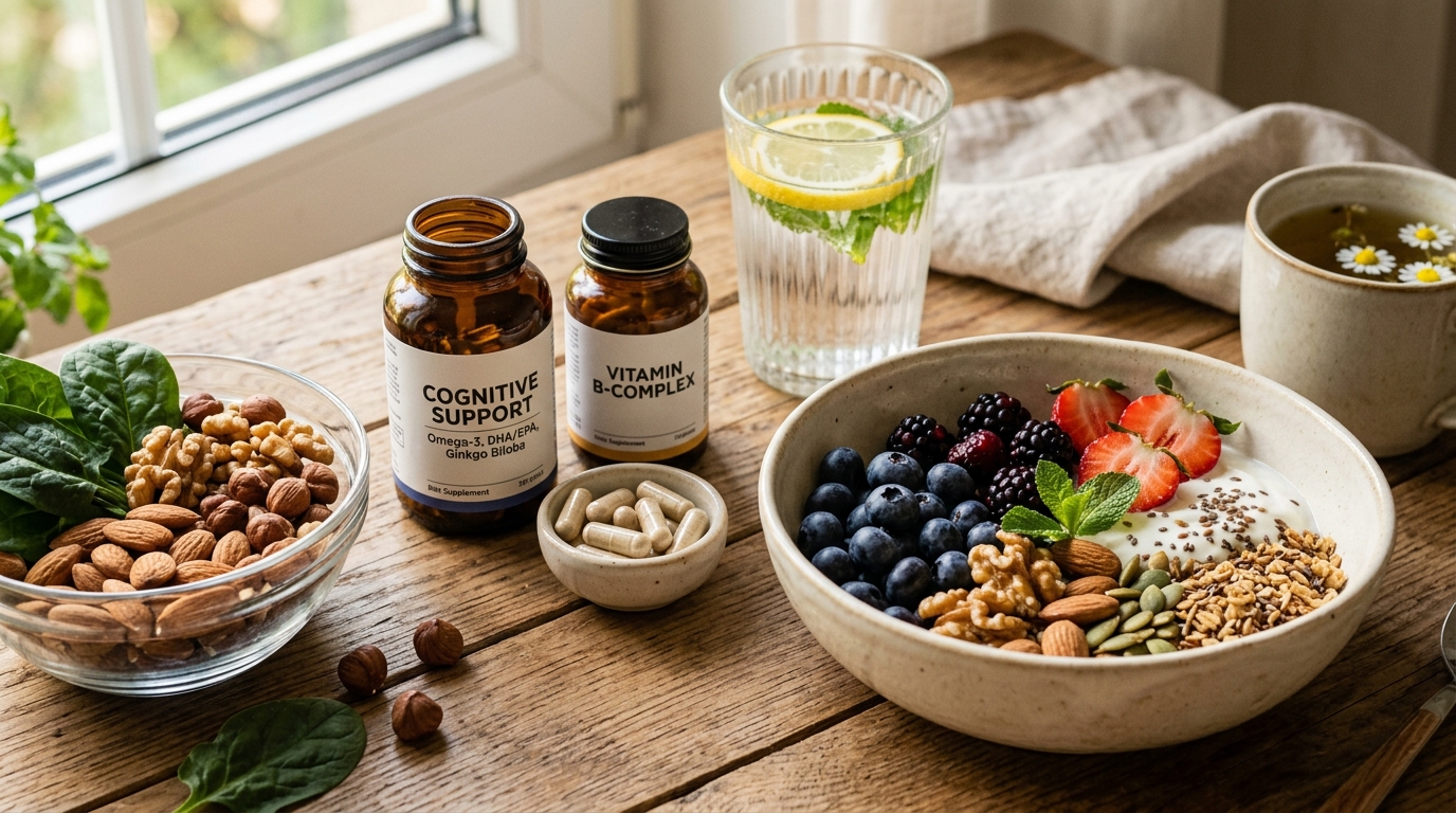 brain healthy nutrition and supplements