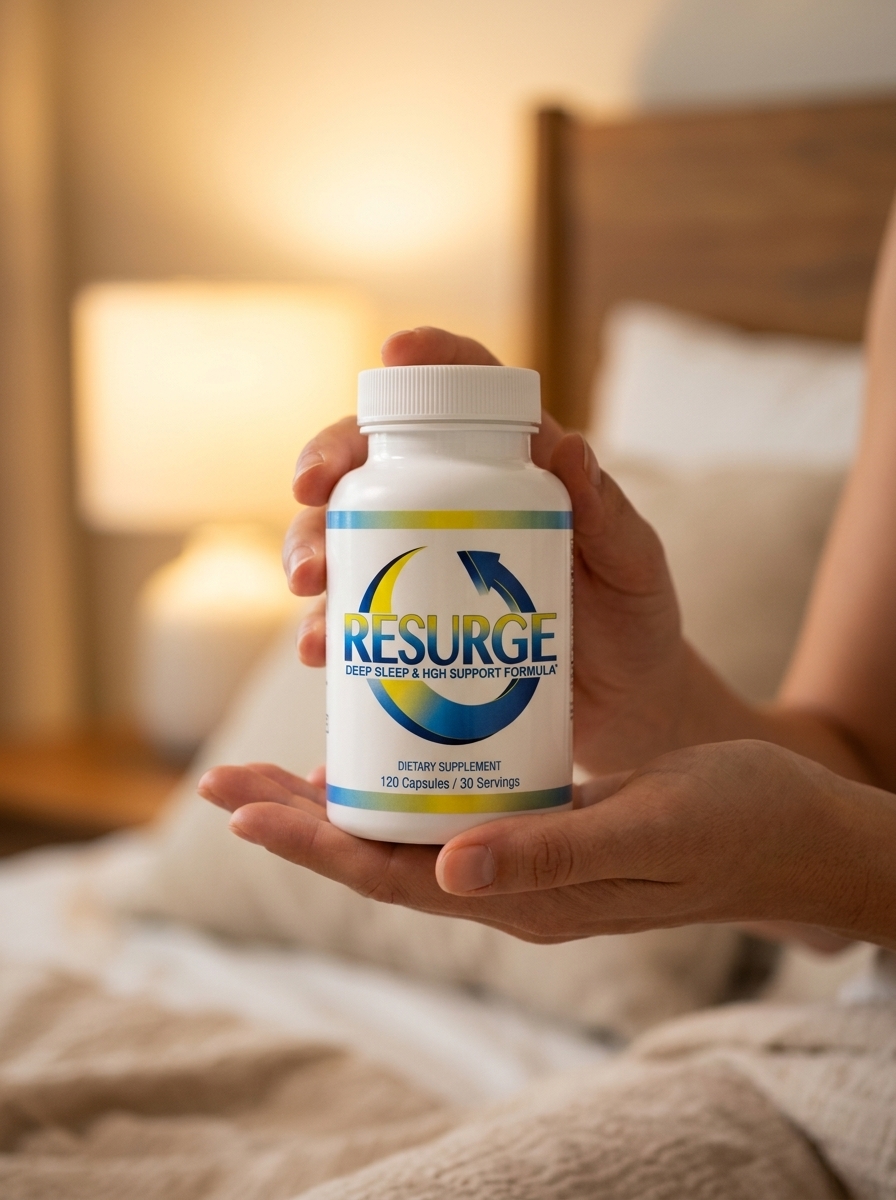 Resurge deep sleep supplement bottle