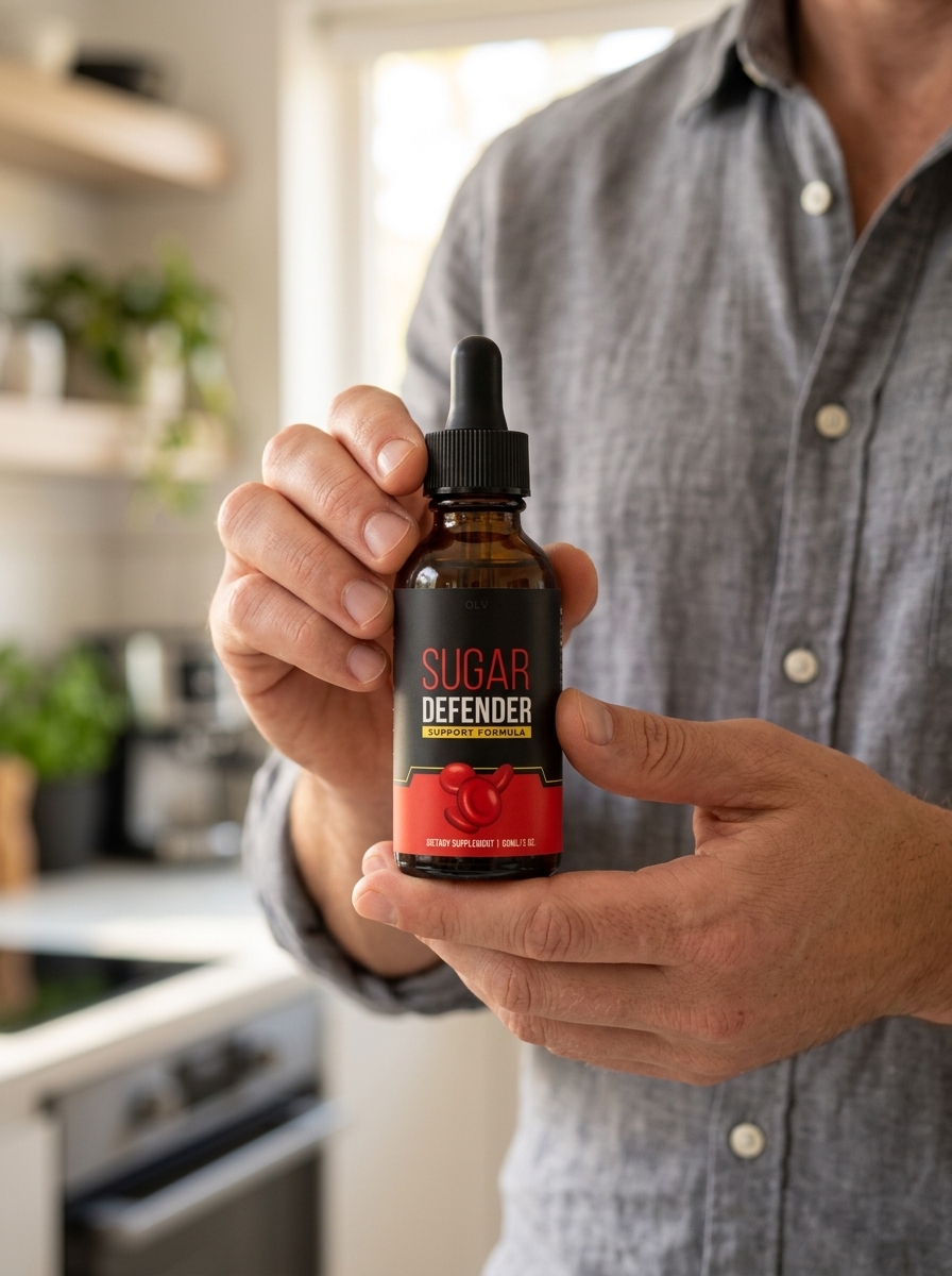 Sugar Defender blood sugar supplement bottle