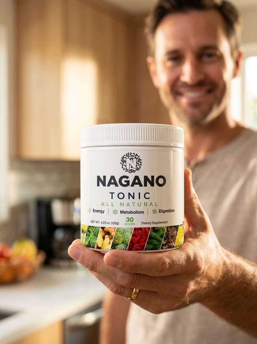 Nagano Tonic metabolism boosting supplement bottle