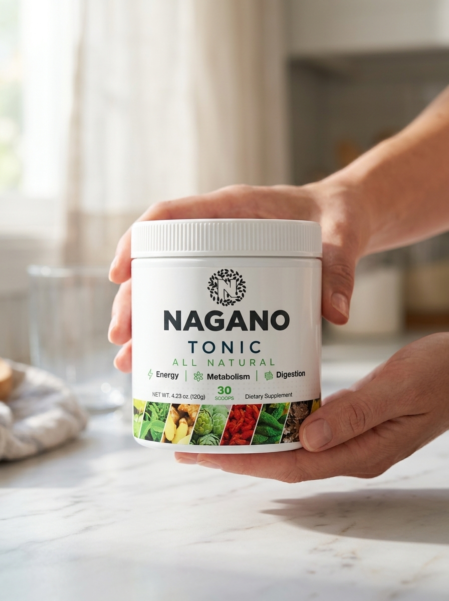 Nagano Tonic metabolism boosting supplement bottle